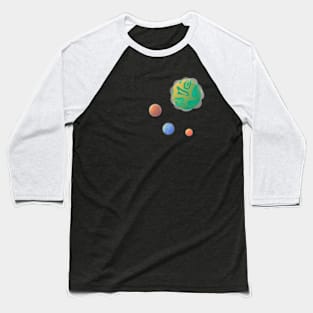 Space planet Baseball T-Shirt